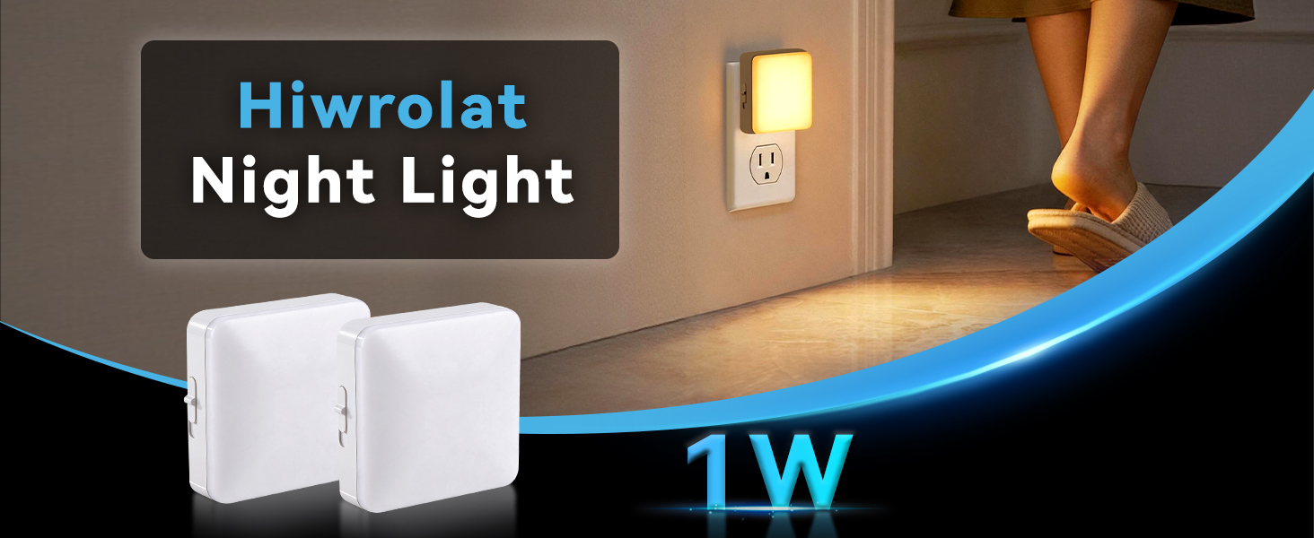 Hiwrolat D62A Dusk to Dawn Sensor Night Light