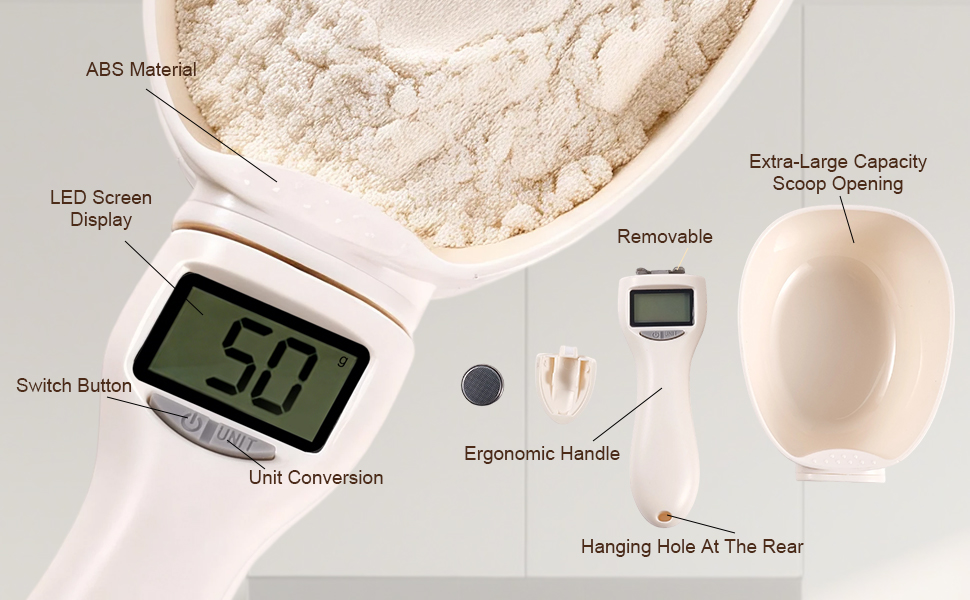 Handheld Electronic Measuring Spoon