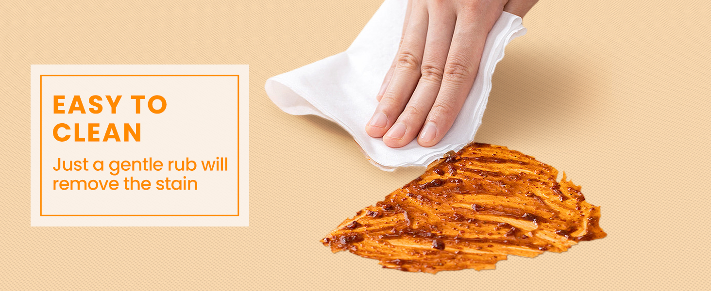 Easy to clean for silicone baking mat