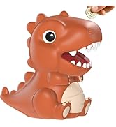 Dinosaur Piggy Bank for Money Bank Coin Bank for Boys and Girls,Unbreakable Money Bank,Tyrannosau...