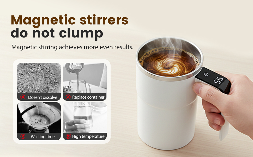 Automatic Stirring Coffee Mug