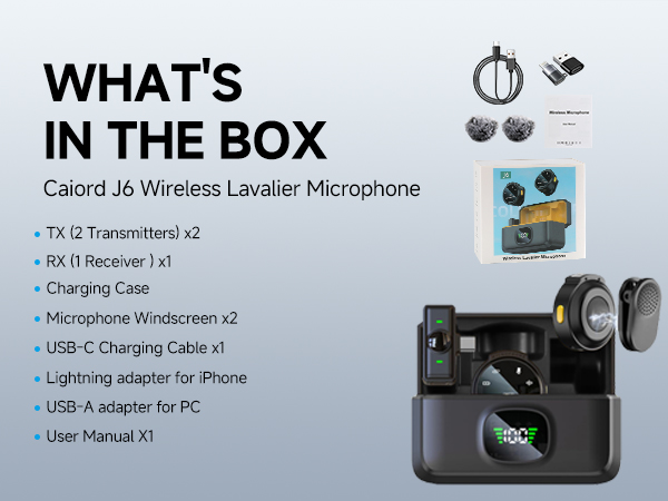 wireless lavalier microphone