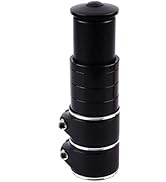 Azarxis Bike Fork Stem Extender, Bicycle Handlebar Riser Adaptor Aluminium Alloy Head Up Adapter ...