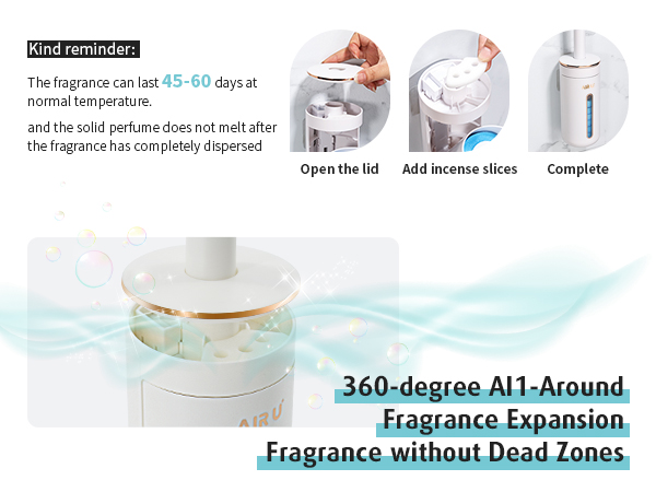 Disposbale toilet brush set with fragrance