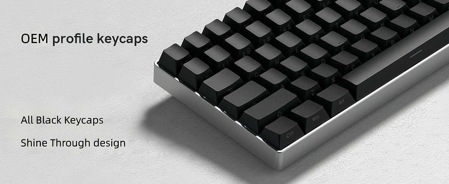 womier cherry profile key caps,keyboard keycaps