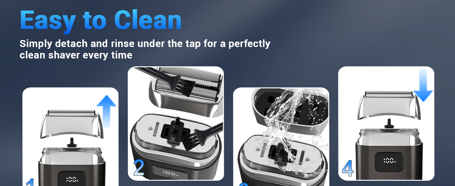 travel shavers for men rechargeable