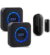 SanJie Wireless Door Chime for Business When Entering Door Entry Chime Door Bell with 800Ft Range...