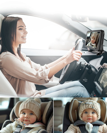 baby car monitor with camera