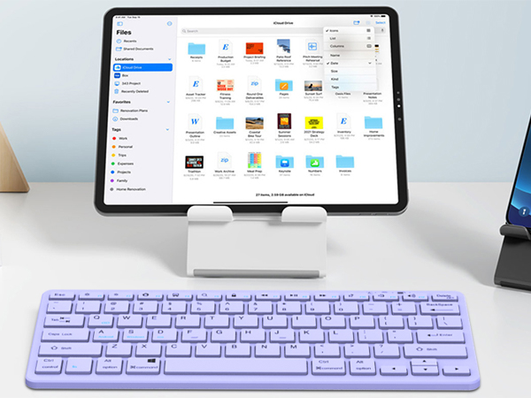 Bluetooth Keyboard for iPad-4