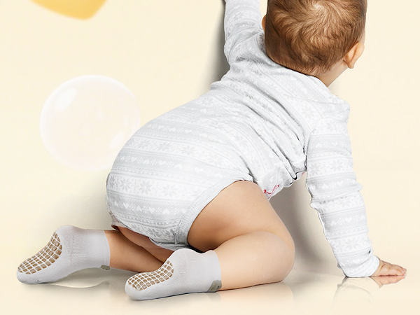 5 Pairs Toddler Non-Slip Socks
