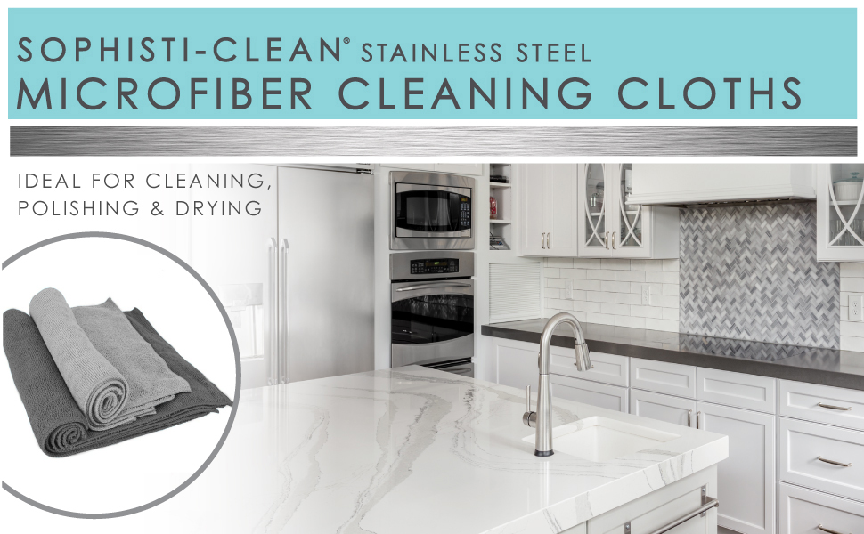 SCSS Cloth logo over white kitchen