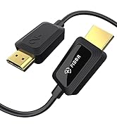 FIBBR 8K Fiber Optic HDMI Cable 3ft, 48Gbps High-Speed HDMI 2.1 Cable 8K@60Hz 4K@120Hz Dynamic HD...
