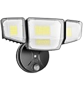 Onforu 90W Dusk to Dawn Outdoor Lighting,10000lm Flood Lights Outdoor,IP66 Waterproof Black LED S...