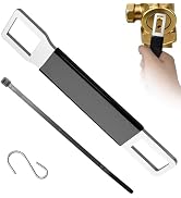3333 Emergency Gas Shut Off Tool, Dual-Size Gas Valve Wrench with Non-Slip Grip for 1/2" and 3/4"...