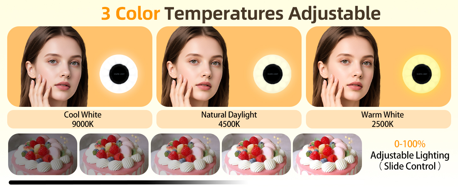 magnetic beauty selfie light for phones