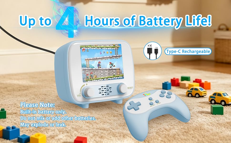 retro handheld game console