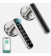 Fingerprint Door Lock-Smart Door knob,biometric Door Lock,with passcode keypad keyless Entry Door...