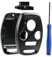Cutting NOT Required - Key Fob Keyless Entry Remote Shell Case &amp; Pad fits Honda 2003-2012 Accord ...