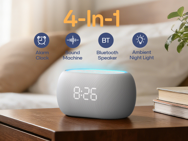 4 in 1 alarm clock