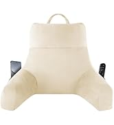 IPYNBAP Back Pillow for Bed Sitting up, Reading Pillow for Sitting in Bed Adult, Back Support Pil...