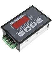 Respicefinem DC Motor Controller 6-60V 0-30A Motor Speed Controller with Digital Display Percenta...