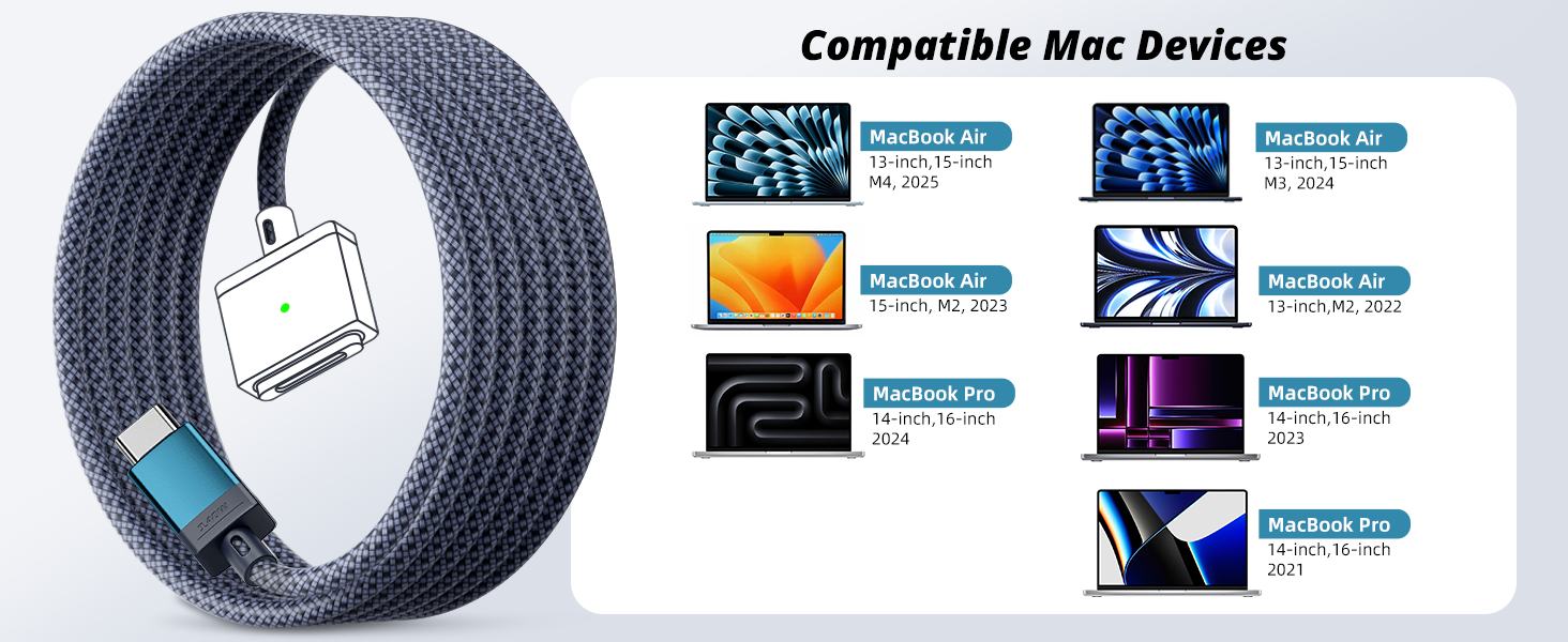 MacBook Air charging cable