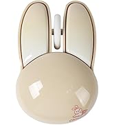 Wireless Mouse, Cute Bunny Wireless Computer Mouse for Laptop, Portable Silent Optical 2.4G Wirel...
