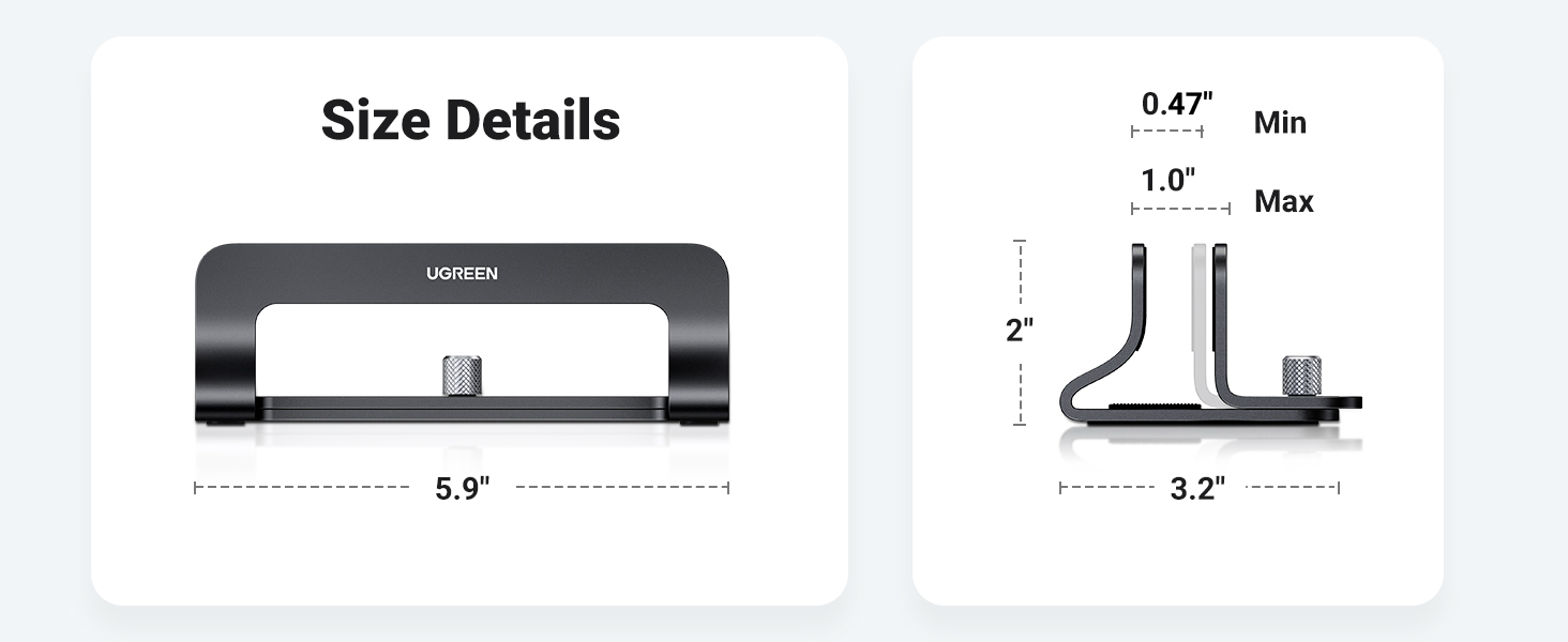 vertical laptop holder