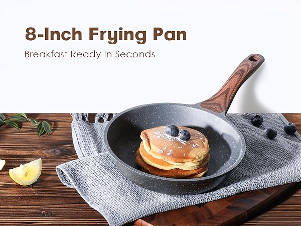 cooking with 8 inch frying pan