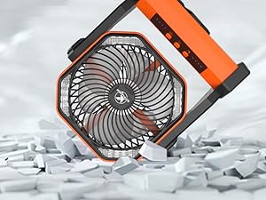 strongest camping fan