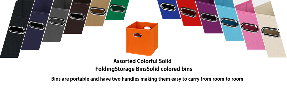 fabric storage cubes
