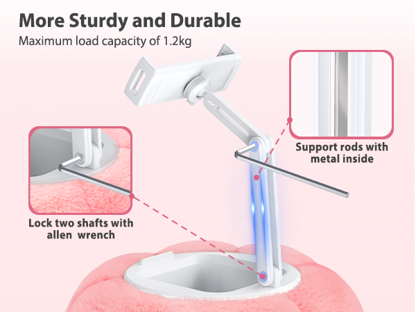 Support Rods with Metal