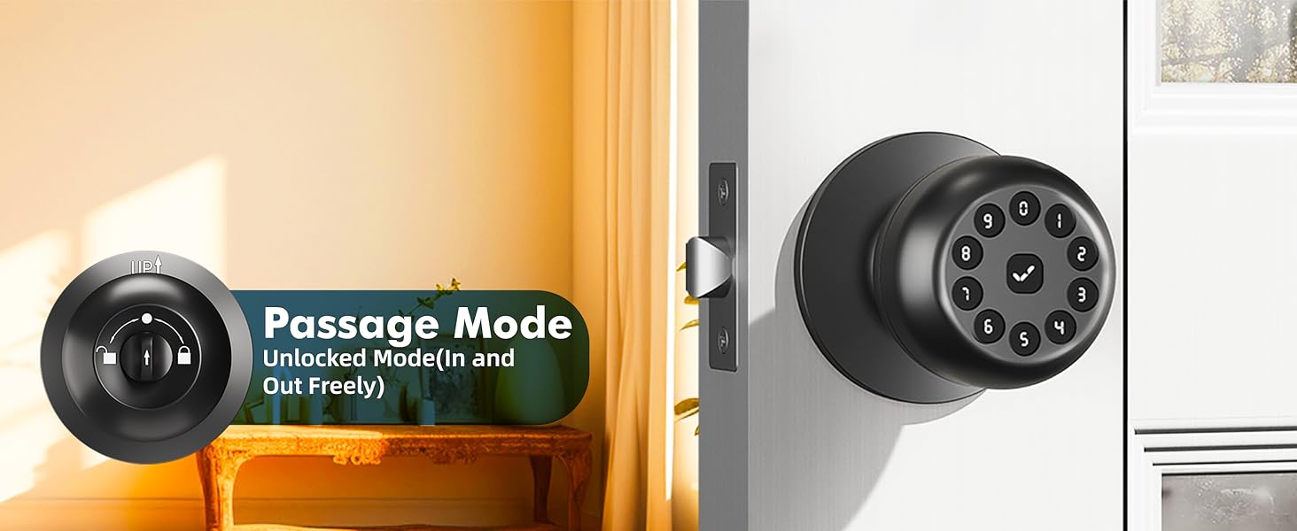 Passage Mode Smart Lock