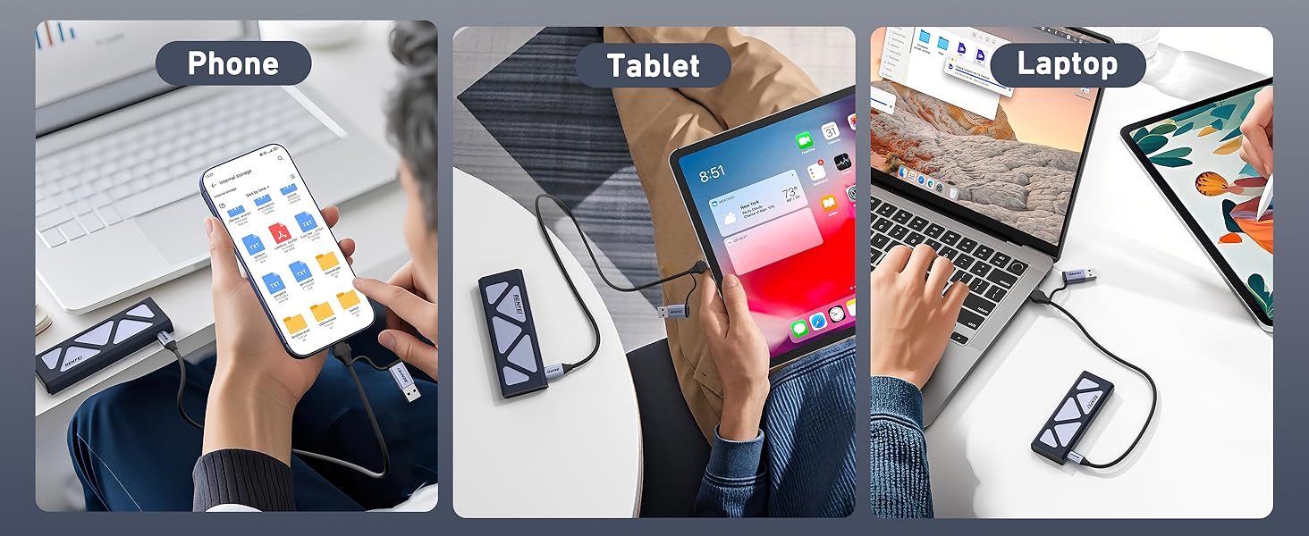 BENFEI Tool-Free 10Gpbs M.2 NVME SSD Enclosure