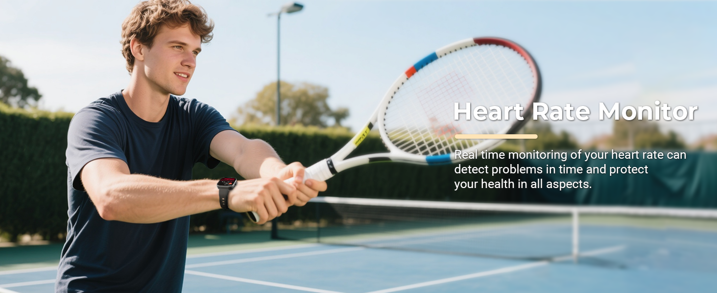 Smart watch heart rate monitoring function