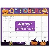 Magnetic Calendar for Refrigerator, 8'' x 10'' Fridge Calendar Runs from May 2026 Until December ...