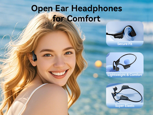 Open Ear Headphonesfor Comfort