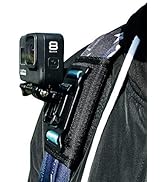 SUREWO Backpack Shoulder Strap Mount with Adjustable Shoulder Pad and 360° Rotating Base Mount Co...