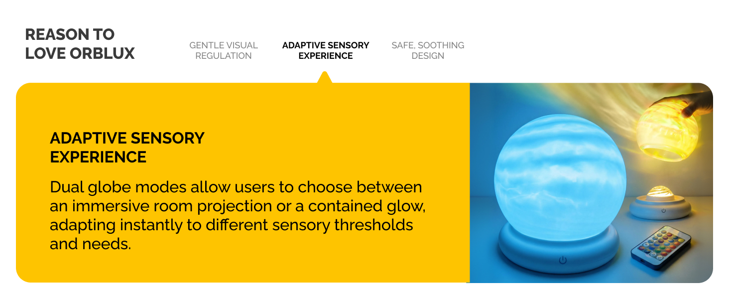 orblux sensory lights
