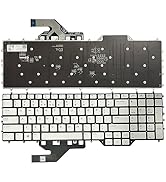 GinTai RGB Laptops Keyboard Backlit US Replacement for Dell Alienware M17 R2 M17 R3 C5VV3 0C5VV3 ...
