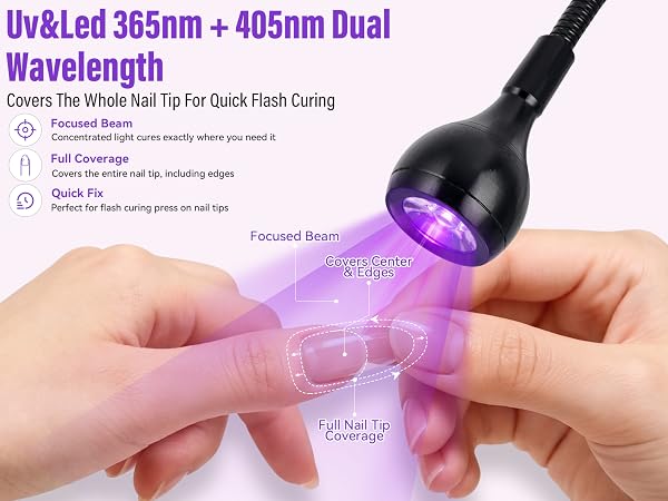 flash curing nail lamp