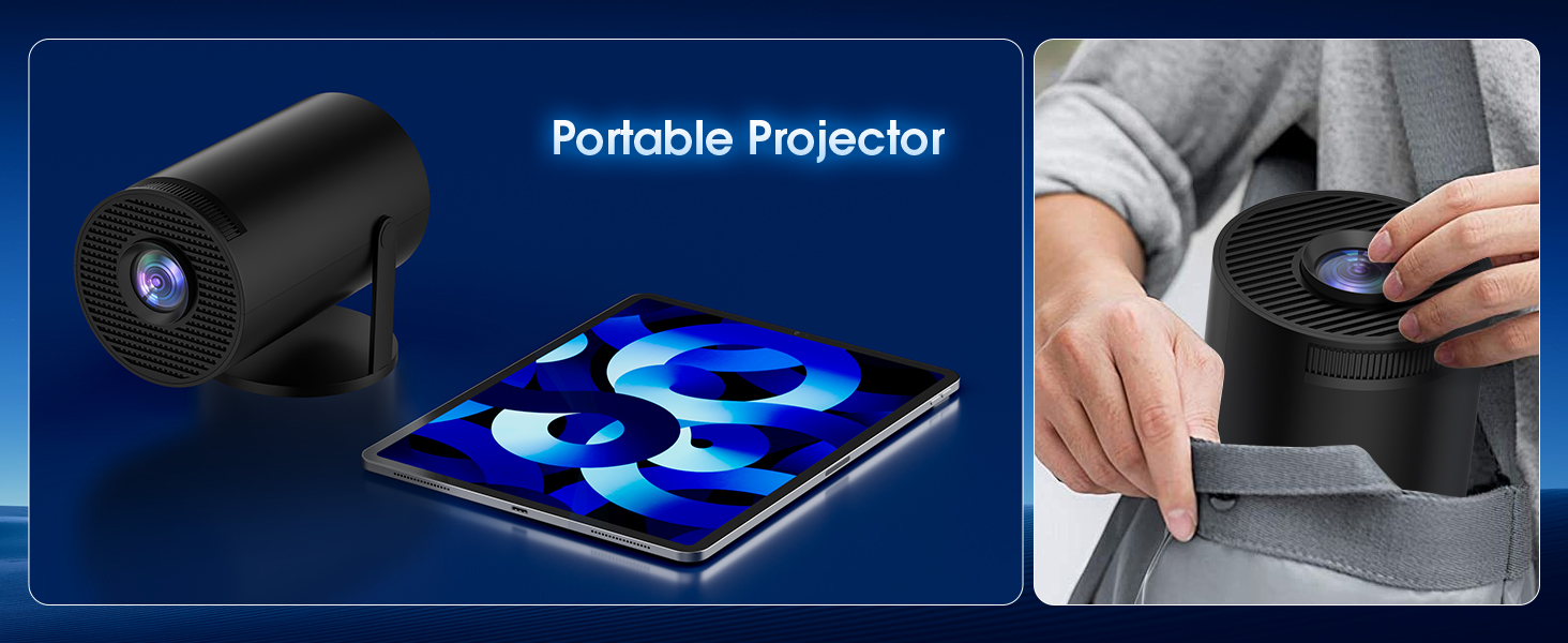 a portable projector for smartphones