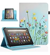 Pudazvi Universal 10 10.1 Inch Android Tablet Case,360 Degree Rotatable Kickstand Multiple Viewin...