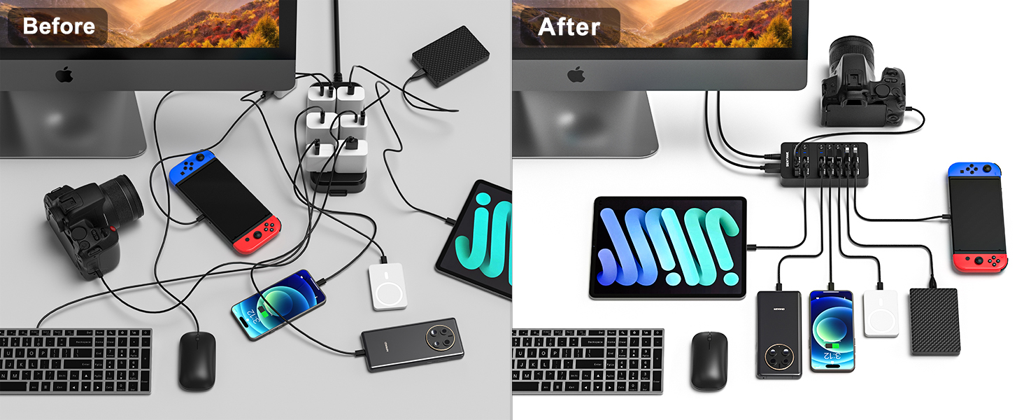 14 Ports USB Data Hub