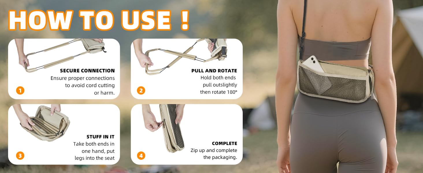 how to fold yoosure stool