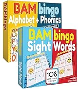 THE BAMBINO TREE BAMBingo Sight Words Plus Alphabet - Learn to Read ABC and Vocabulary Educationa...