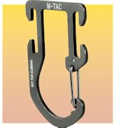 M-Tac Carabiner Clip Molle Compatible Snap Hook for Tactical Vest Backpack D-Ring