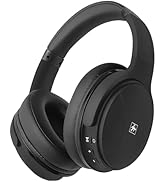 Fisher Pro Active Noise Cancelling Headphones, Over Ear Headphones Wireless Bluetooth 5.3, Microp...