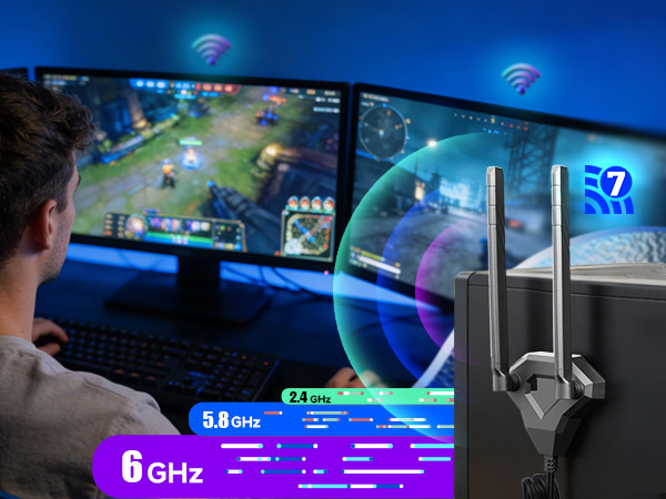 tri band wifi 7 antenna