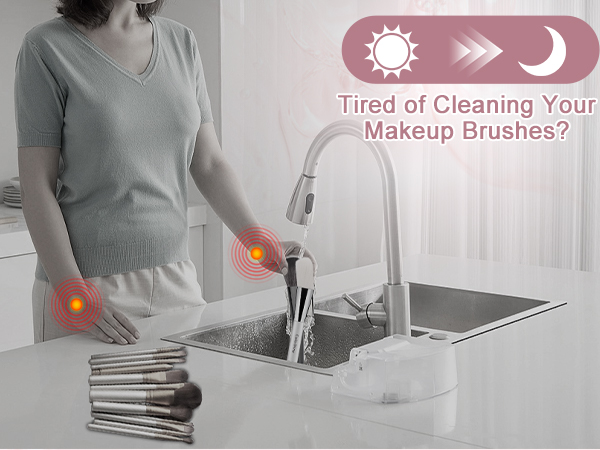 Suitable for All Types Brushes,Portable and Easy to Use